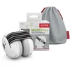 Image de Alpine Muffy Baby Casque Anti Bruit Bébé : Protection Auditive Pour Bébés et Tout-Petits Jusqu'à 36 Mois - Certifié CE - Améliore le Sommeil Pendant les Déplacements - Réglable et Confortable - Noir