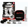 Image de Alpine MusicSafe Pro Bouchons d'oreilles : protections auditives pour musiciens - Haute fidélité du son - 3 jeux de Filtres interchangeables - Hypoallergénique et réutilisables   Embouts noirs