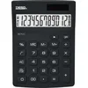 Image de DESQ® Calculatrice de Bureau | Écran 12 Chiffres | Compact | Noir