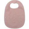 Image de Jollein Bavoir pour bébé en tissu éponge, rose sauvage, 100% coton, avec fermeture velcro, bavoir pour bébé