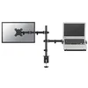 Image de NewStar Flat Screen & Notebook Desk Mount clamp/Grommet 10-32inch Black FPMA-D550NOTEBOOK