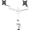 Image de Neomounts by Newstar DS60-425WH2 Support d'écran Plat pour Bureau 68,6 cm (27") Blanc Bureau
