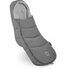 Image de Bugaboo Chancelière, Accessoire Indispensable pour Poussette, résistant à l'eau et aux intempéries, Confortable pour Les Orteils, Chaude et Respirante en Moon Grey