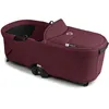 Image de Bugaboo Dragonfly, Nacelle avec Matelas aéré et Tablier, Pliable d'une Seule Main avec la Poussette dans Toutes Les Positions, Compatible avec la Poussette citadine Dragonfly, Dark Cherry