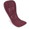 Image de Bugaboo Coussin confort réversible pour poussettes, confort en toute saison, ajustement amélioré, compatible avec toutes les poussettes Bugaboo, réversible, maille 3D super douce, Dark Cherry