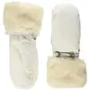 Image de Barts Empire Skimitts Moufles unisexes, blanches (WHITE 0010), taille XS