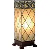 Image de Clayre&Eef Lampe à poser Diamond style Tiffany 45 cm