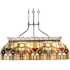 Image de Clayre&Eef Suspension de 115 cm Saavik - style Tiffany