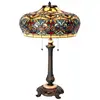 Image de Clayre&Eef Lampe à poser Orient style Tiffany