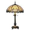 Image de Clayre&Eef Très belle lampe de table Atlantis, style Tiffany