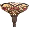 Image de Clayre&Eef Lampadaire Kayla style Tiffany