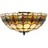 Image de Clayre&Eef Nury - plafonnier de style Tiffany