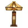 Image de Clayre&Eef Lampe à poser Glenys style Tiffany