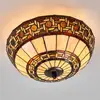 Image de Clayre&Eef Wilma - plafonnier de style Tiffany