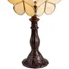 Image de Clayre&Eef Lampe à poser 5LL-6095 au style Tiffany, beige