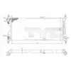 Image de TYC Radiateur du moteur Module de Refroidisement boîte de vitesses manuelle Largeur de filet 285mm Longueur de filet 650mm Profondeur de filet 34mm pour OPEL Corsa B 3/5 portes (S93) 725-0019-R