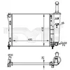 Image de TYC Radiateur, refroidissement du moteur 709-0022-R
