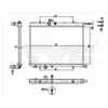 Image de TYC Radiateur, refroidissement du moteur 726-0016-R Compatible avec: CITROËN BERLINGO/BERLINGO FIRST Großraumlimousine (MF_, GJK_, GFK_, BERLINGO/BERLINGO FIRST Kasten/Großraumlimousine