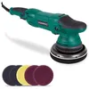 Image de VONROC Polisseuse Excentrique 1050 W - Polisseuse Voiture, Bateau - 7 Disques Polissage 150mm - de 1400 tr/min à 4800 tr/min - Vitesse Constante, Démarre en Douceur - Plateau de Support Inclus