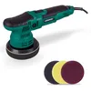 Image de VONROC Polisseuse excentrique 650W   125mm   Double action, puissance constante, démarrage en douceur -4 Disques de polissage et plateau de support inclus