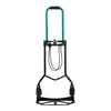 Image de VONROC Diable Pliant - Diable de Transport Aluminium Compact Charge Maximale 80 kg - Hauteur Manche Extensible 96 cm, Plate-Forme Antidérapante - Tendeur Élastique de 1,5m Inclus