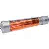 Image de Vonroc Chauffage Terrasse Extérieur Marsili 2000W - Chauffage Mural Aluminium Gris IP65 - Temps de Chauffe 1 sec - Avec Télécommande - Support Suspension Inclus - S'installe Aussi sur Pied, Suspendu