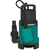 Image de VONROC Pompe Submersible 900W - Eaux Usées et Claires   16000 l/h - 0,75 Bar - Décharge de 7,5m max - 7m de Profondeur max - Pour Étang, Cave, Piscine - Flotteur Automatique, Faible Entretien