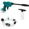 Image de VONROC Nettoyeur Haute Pression sans Fil Compact 20V   24 Bars   198 l/h - Tuyau d'aspiration de 5m, Bouteille à détergent et buse réglable   sans Batterie, ni Chargeur Rapide