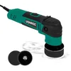 Image de VONROC Polisseuse Double Action 400W - Ø50 mm et Ø75 mm - 2 Supports de Polissage et 2 Éponges de Polissage - Pour Carrosserie - Faites Briller Voitures, Motos, Bateaux - Démarrage Progressif