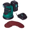 Image de VONROC Ponceuse Excentrique 20V   Ponceuse Sans Fil Ø 125 mm - Ponceuse Avec Batterie 4.0 Ah et Chargeur, Sac de Poussière & 12 Feuilles Abrasives Incluent - Idéal Ponçage Grossier