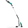 Image de VORNOC Élagueuse sur perche sans fil 20V- Tête inclinable - Perche extensible (200-260 cm) - 1 batterie 4.0ah et un chargeur rapide inclus - Chaine 44t, 5m/s