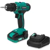 Image de VONROC Perceuse sans fil 20V - 19 réglages de couple + mode de perçage - 2 embouts de vissage inclus - Batterie et chargeur 2.0Ah inclus