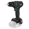 Image de VONROC PRO Perceuse sans fil 20 V   40 Nm   Moteur sans balais   17 réglages de couple + mode perceuse   2 embouts inclus   Batterie et chargeur non inclus