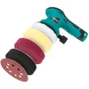 Image de VONROC Polisseuse 12V - Ø 125mm - double action - 2-en-1 : polissage et ponçage - | Comprend batterie, câble USB-C, 4 disques de polissage et papier de verre