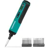 Image de VONROC Tournevis électrique sans fil VONROC 4V   3 niveaux de couple - Incl. set de 15 embouts et câble USB-C