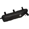 Image de AGU Sacoche Vélo Tube 3L Bikepacking, Sacoche de Cadre, Hydrofuge, Réfléchissante, Montage Simple, 100% Polyester Recyclé - Noir