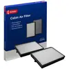Image de DENSO Filtre d'habitacle DCF402P Filtre à particules Hauteur: 31 Largeur: 201 Longueur: 266 Compatible avec BMW 5 Berline E39 5 Touring E39