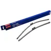 Image de DENSO Kit de balais d'essuie-glace plats (DF-002) Contient 2 pièces pour véhicule avec volant gauche. 600/475mm, silencieux, durable avec design aérodynamique - Essuie-glace OEM avec 2 ans de garantie