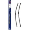 Image de DENSO Kit de balais d'essuie-glace plats (DF-247) Contient 2 pièces pour véhicule avec volant droite. 530/530mm, silencieux, durable avec design aérodynamique - Essuie-glace OEM avec 2 ans de garantie