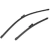 Image de DENSO Kit de balais d'essuie-glace plats (DF-013) Contient 2 pièces pour véhicule avec volant gauche. 600/380mm, silencieux, durable avec design aérodynamique - Essuie-glace OEM avec 2 ans de garantie