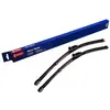 Image de DENSO Kit de balais d'essuie-glace plats (DF-010) Contient 2 pièces pour véhicule avec volant gauche. 550/550mm, silencieux, durable avec design aérodynamique - Essuie-glace OEM avec 2 ans de garantie
