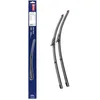 Image de DENSO Kit de balais d'essuie-glace plats (DF-098) Contient 2 pièces pour véhicule avec volant gauche. 550/550mm, silencieux, durable avec design aérodynamique - Essuie-glace OEM avec 2 ans de garantie