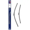 Image de DENSO Kit de balais d'essuie-glace plats (DF-403) Contient 2 pièces pour véhicule avec volant gauche. 600/450mm, silencieux, durable avec design aérodynamique - Essuie-glace OEM avec 2 ans de garantie