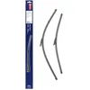 Image de DENSO Kit de balais d'essuie-glace plats (DF-202) Contient 2 pièces pour véhicule avec volant droite. 700/550mm, silencieux, durable avec design aérodynamique - Essuie-glace OEM avec 2 ans de garantie