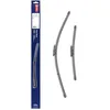 Image de DENSO Kit de balais d'essuie-glace plats (DF-406) Contient 2 pièces pour véhicule avec volant gauche. 580/350mm, silencieux, durable avec design aérodynamique - Essuie-glace OEM avec 2 ans de garantie