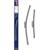 Image de DENSO Kit de balais d'essuie-glace plats (DF-206) Contient 2 pièces pour véhicule avec volant droite. 500/350mm, silencieux, durable avec design aérodynamique - Essuie-glace OEM avec 2 ans de garantie