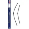 Image de DENSO Kit de balais d'essuie-glace plats (DF-217) Contient 2 pièces pour véhicule avec volant droite. 630/500mm, silencieux, durable avec design aérodynamique - Essuie-glace OEM avec 2 ans de garantie
