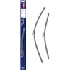 Image de DENSO Kit de balais d'essuie-glace plats (DF-221) Contient 2 pièces pour véhicule avec volant droite. 650/500mm, silencieux, durable avec design aérodynamique - Essuie-glace OEM avec 2 ans de garantie