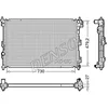 Image de DENSO Radiateur du moteur Module de Refroidisement Largeur de filet 479mm Longueur de filet 730mm Profondeur de filet 27mm DRM10112
