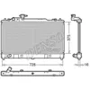 Image de DENSO Radiateur, refroidissement du moteur DRM44033